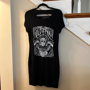 Rocker style tshirt dress